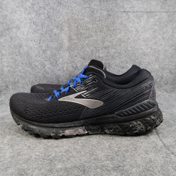 Brooks Shoes Mens 10 Athletic Trainers Adrenaline GTS 19 Running Sneaker Comfort - Picture 5 of 14